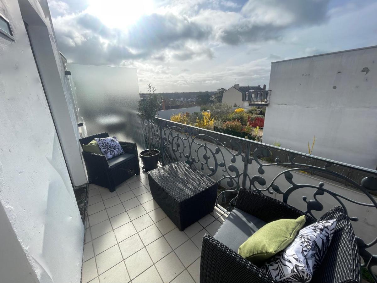 Alp Chartres - Grand Studio Avec Terrasse Et Parking Ngoại thất bức ảnh