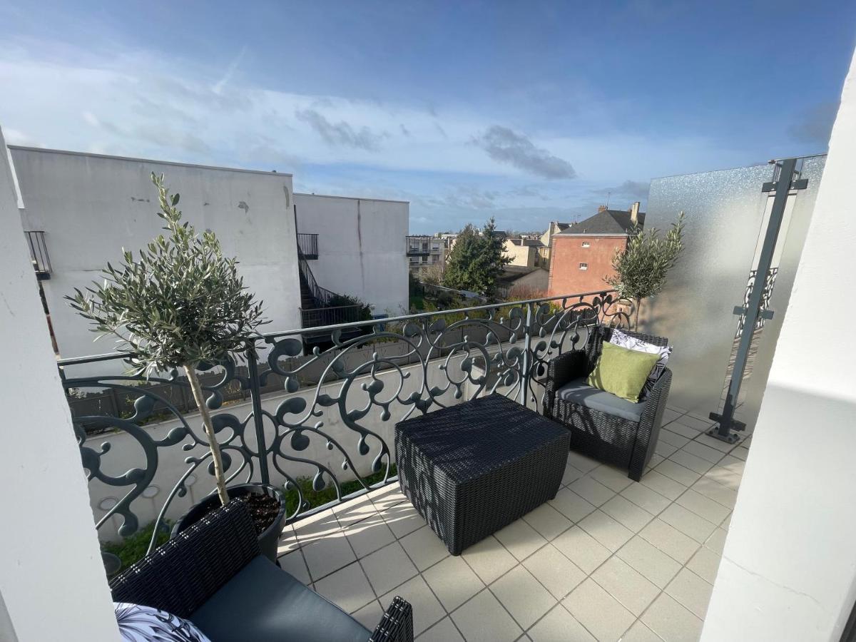 Alp Chartres - Grand Studio Avec Terrasse Et Parking Ngoại thất bức ảnh